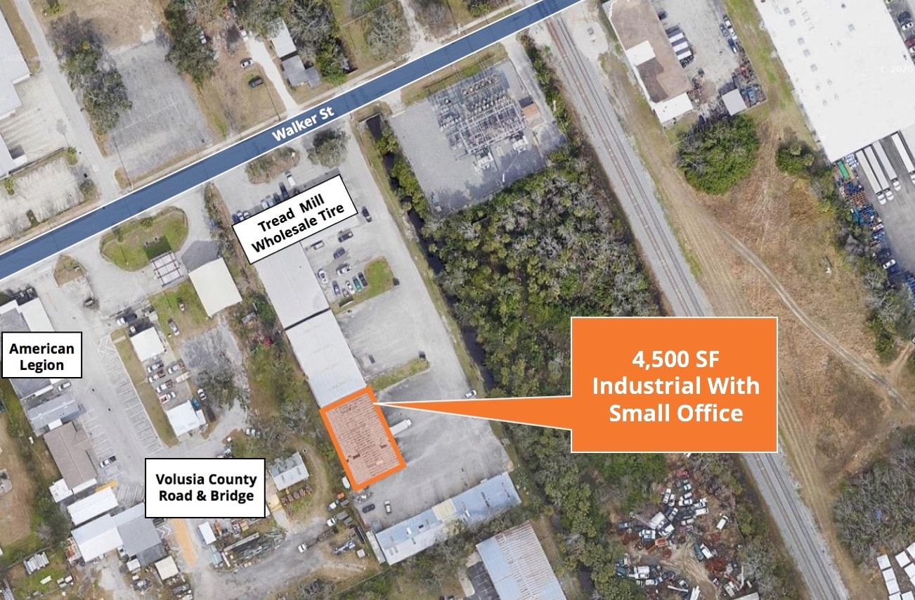 433 Walker St, Holly Hill, FL for lease Aerial- Image 1 of 15