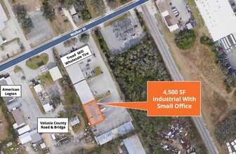 433 Walker St, Holly Hill, FL - aerial  map view - Image1