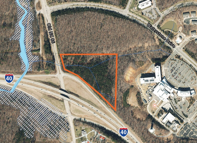 Old NC Hwy 86, Hillsborough, NC for sale - Aerial - Image 2 of 3