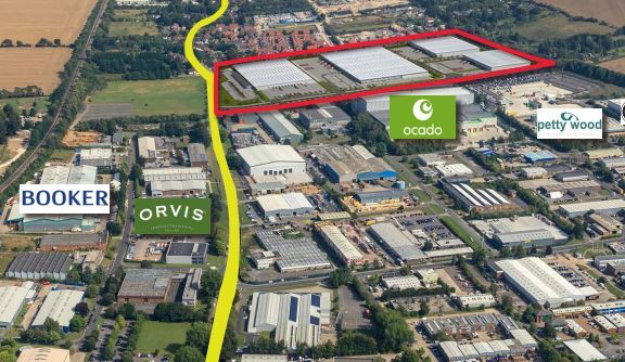 Walworth Rd, Andover for lease Aerial- Image 1 of 3