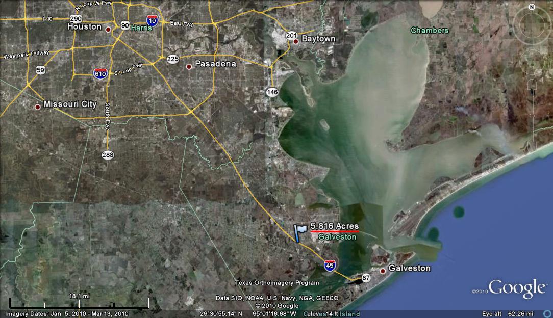 I45, La Marque, TX 77568 5.27+/ ACS FROM I45 NB FEEDER BACK TO