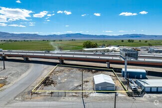Secure Fenced Lot with On-Site Utilities - Warehouse