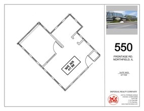 540-550 W Frontage Rd, Northfield, IL for lease Site Plan- Image 1 of 4