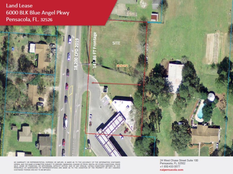 6000 Blk N Blue Angel Pkwy, Pensacola, FL for lease - Primary Photo - Image 1 of 5