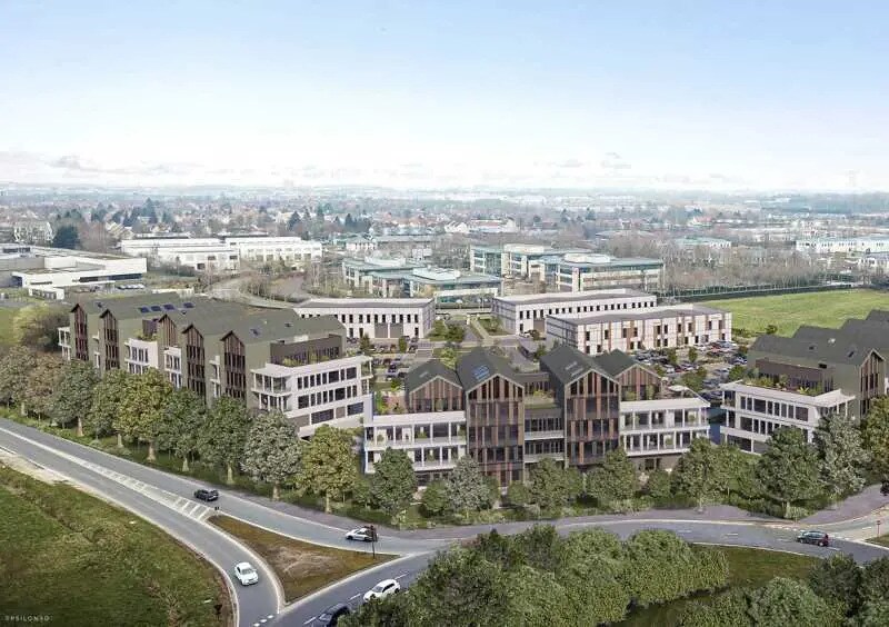 Retail in Serris for lease - Aerial - Image 2 of 7