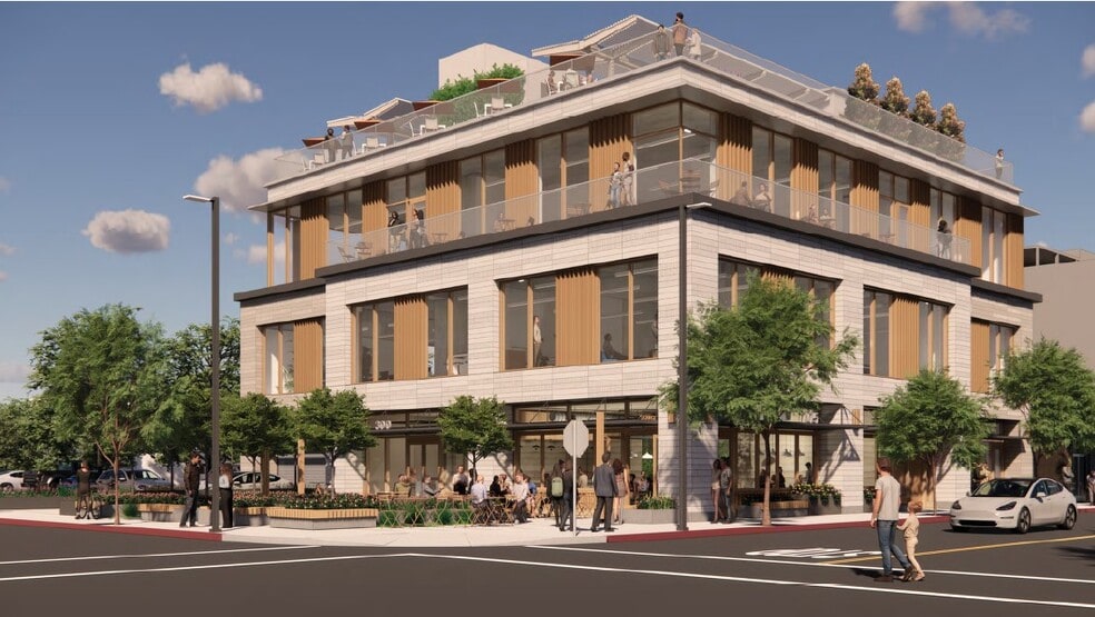 300 Hope St, Mountain View, CA for lease - Building Photo - Image 3 of 6