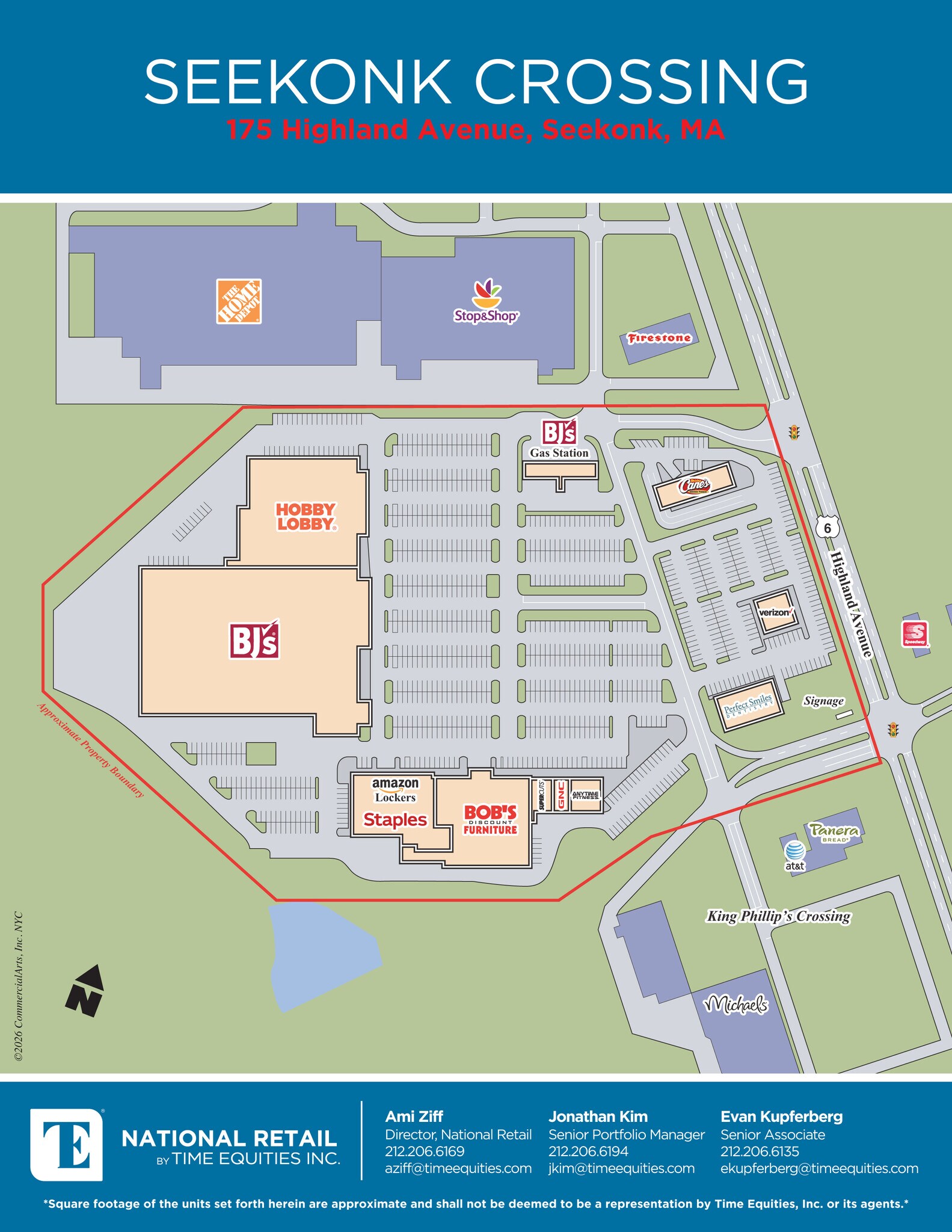 175 Highland Ave, Seekonk, MA for lease Site Plan- Image 1 of 1
