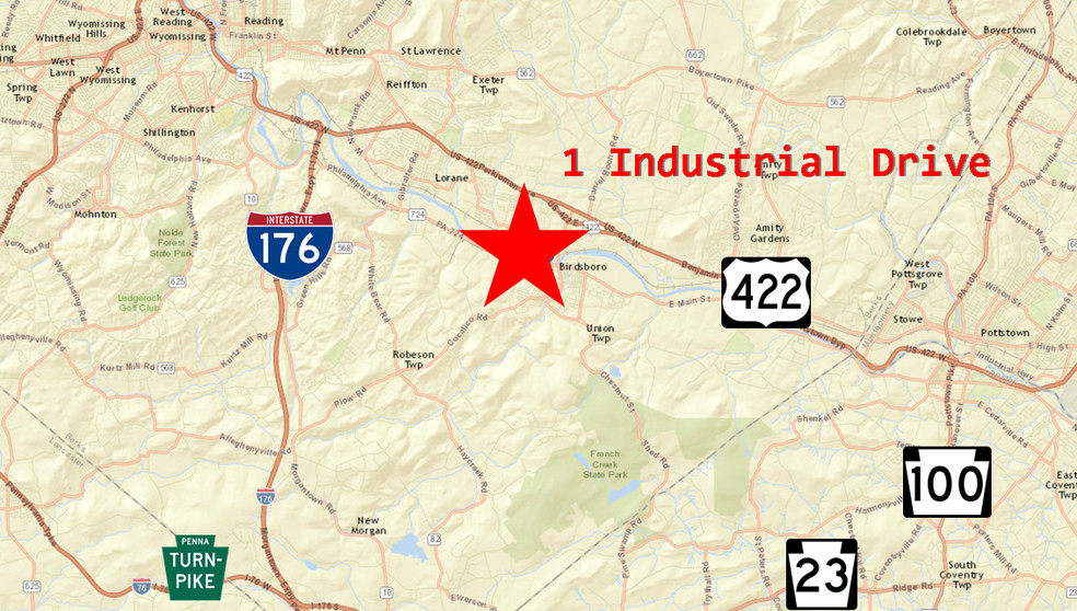 1 Industrial Dr, Birdsboro, PA for sale - Building Photo - Image 1 of 1