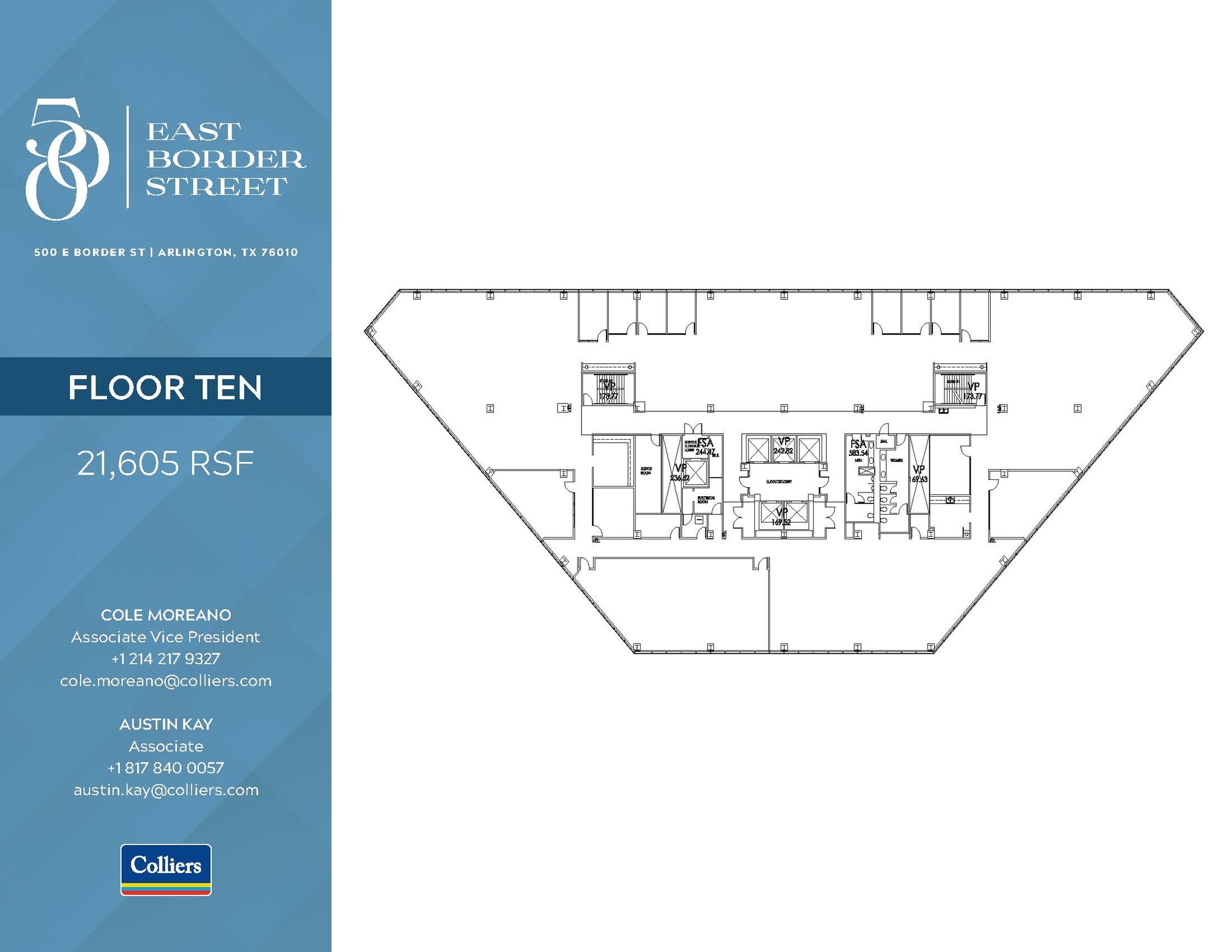 500 E Border St, Arlington, TX for lease Floor Plan- Image 1 of 1