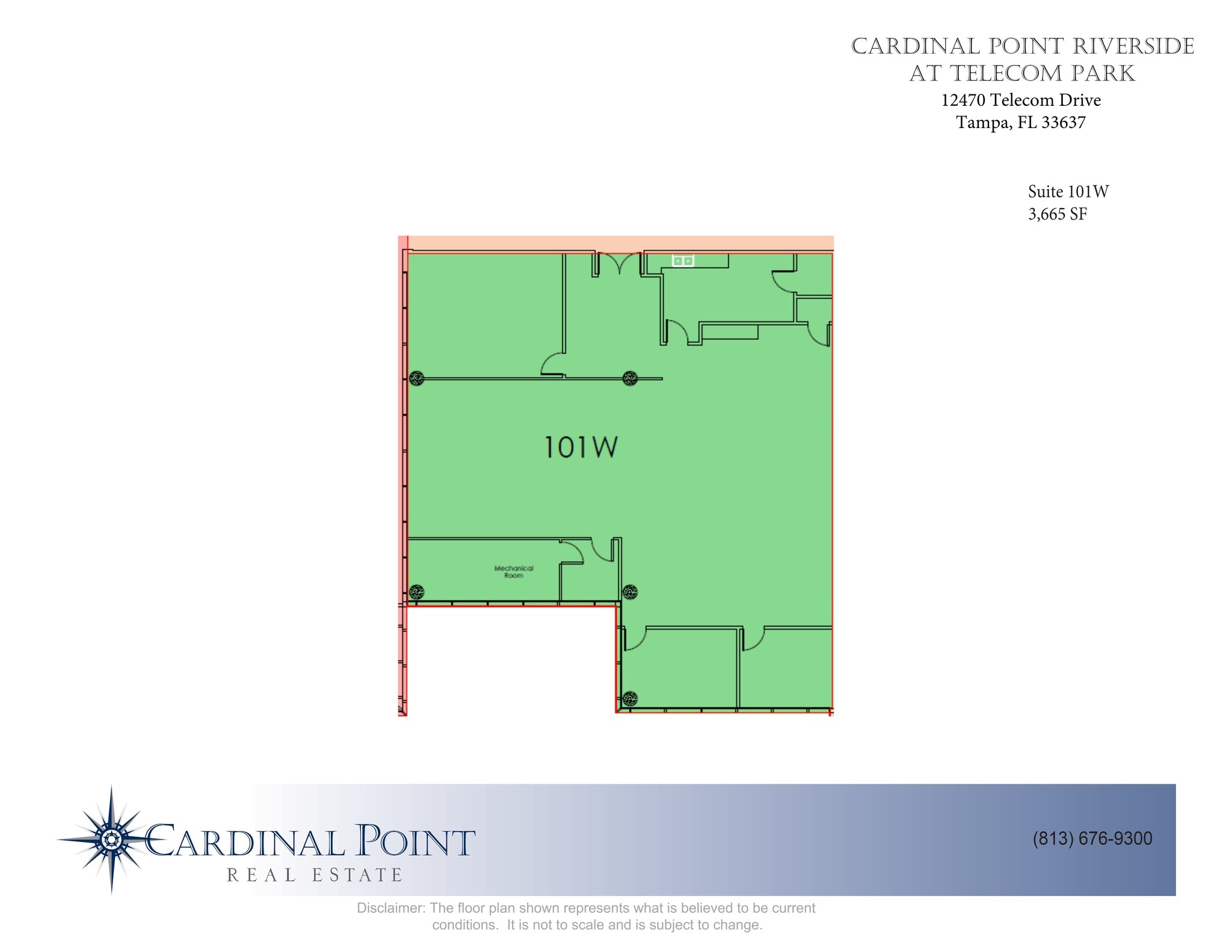 12470 Telecom Dr, Tampa, FL for lease Site Plan- Image 1 of 9