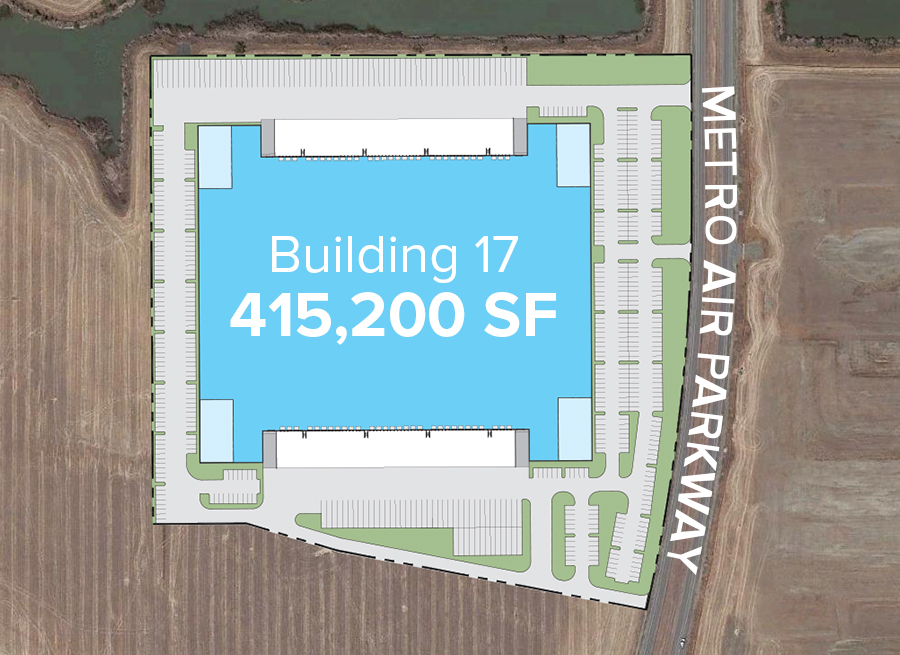 Metro Air Pky, Sacramento, CA for lease Site Plan- Image 1 of 2