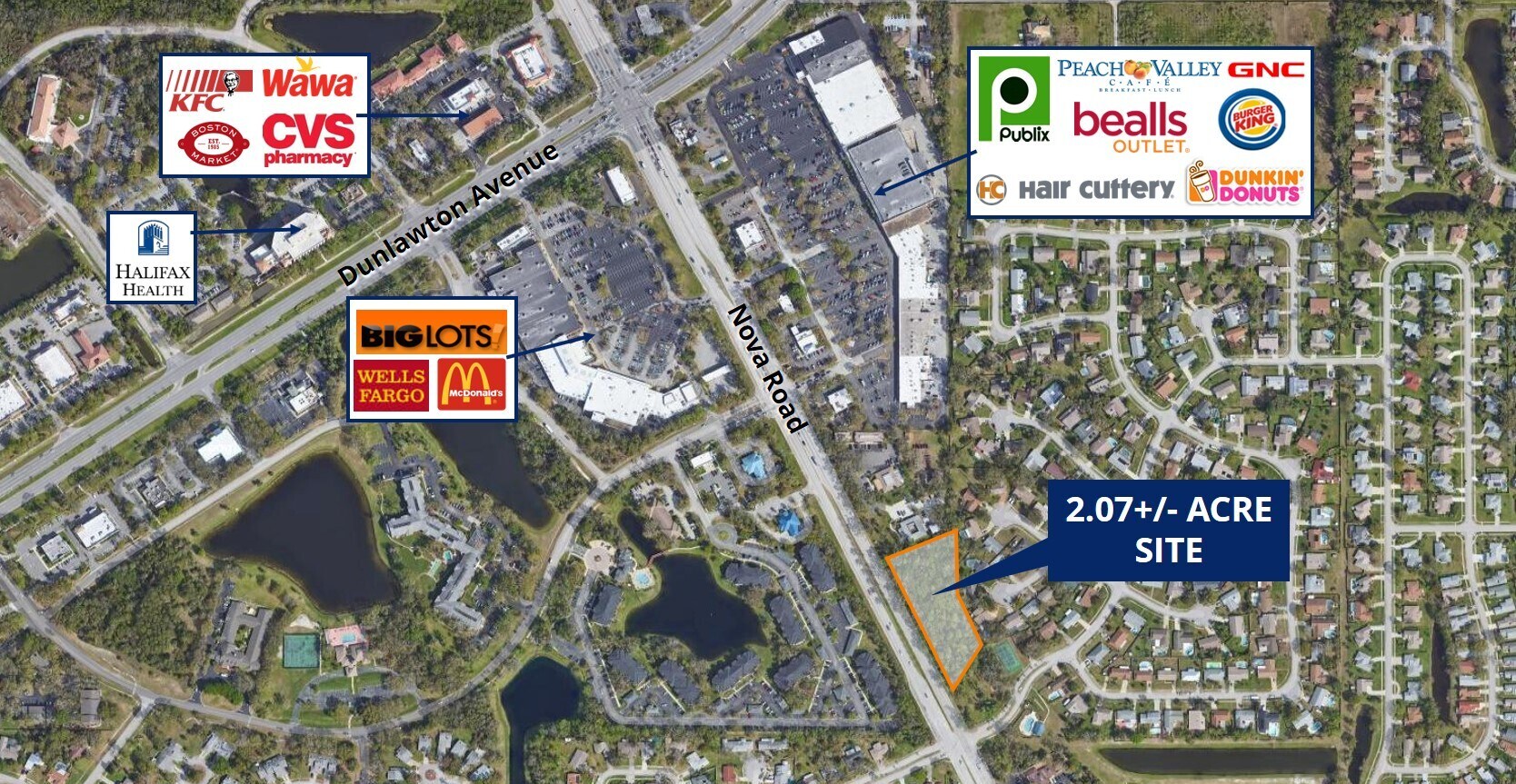 3885 S Nova Rd, Port Orange, FL for sale Aerial- Image 1 of 1