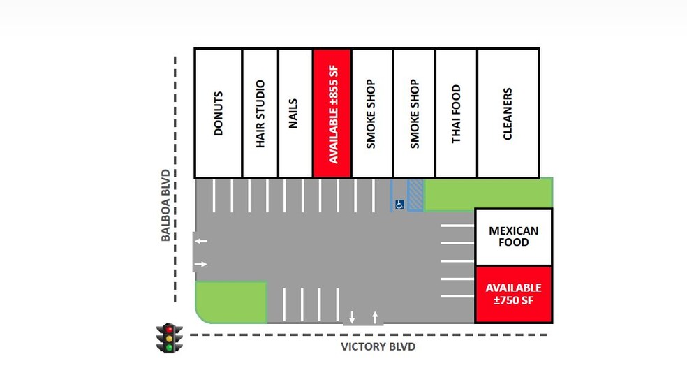 16851 Victory Blvd, Van Nuys, CA for lease - Site Plan - Image 3 of 8