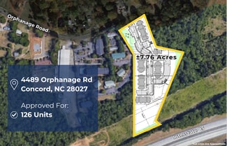 More details for 4489 Orphanage rd, Concord, NC - Land for Sale