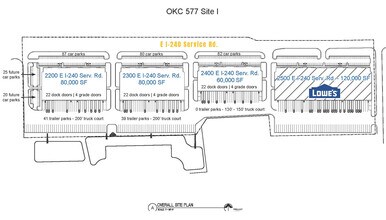 2200 E I-240 Service Rd, Oklahoma City, OK for lease Site Plan- Image 2 of 7