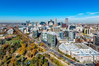 909 Bannock St, Denver, CO - AERIAL  map view