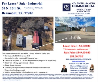More details for 51 N 13th St, Beaumont, TX - Industrial for Sale