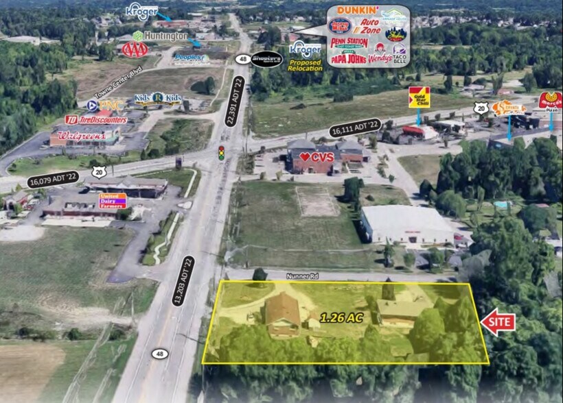 6734 Rt 48, Maineville, OH 45039 1.26 AC Outlot Along OH48