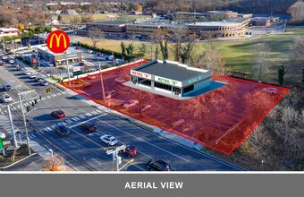 350 W Jericho Tpke, Huntington, NY - AERIAL  map view