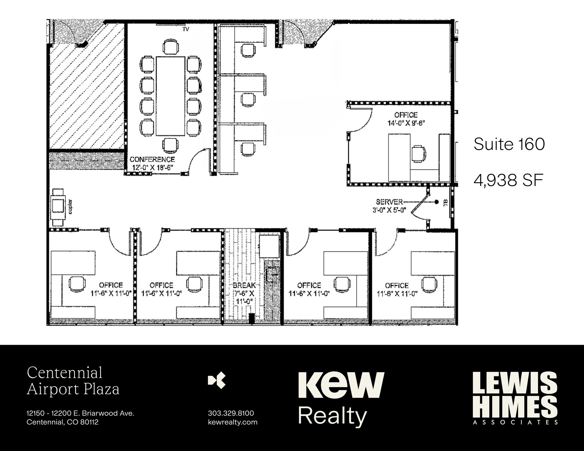 12150-12200 E Briarwood Ave, Centennial, CO for lease Site Plan- Image 1 of 1