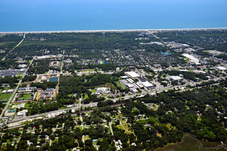 1722 S 8th St, Fernandina Beach, FL - aerial  map view