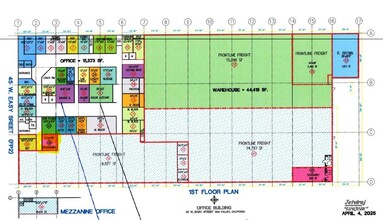 45 W Easy St, Simi Valley, CA for lease Floor Plan- Image 1 of 1