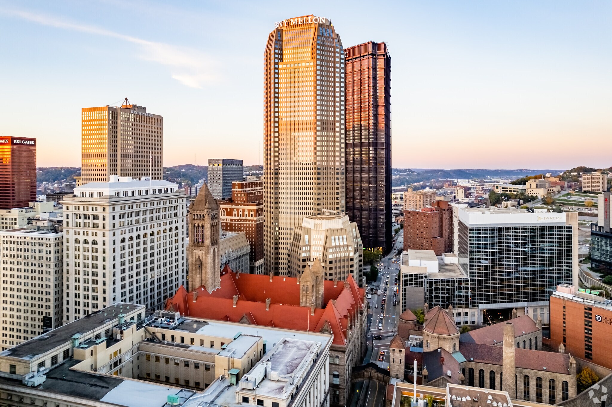 500 Grant St, Pittsburgh, PA 15219 Mellon Financial Center BNY