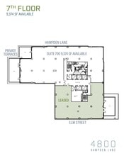 4800 Hampden Ln, Bethesda, MD for lease Floor Plan- Image 1 of 1
