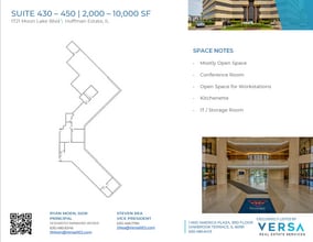 1721 Moon Lake Blvd, Hoffman Estates, IL for lease Floor Plan- Image 1 of 1