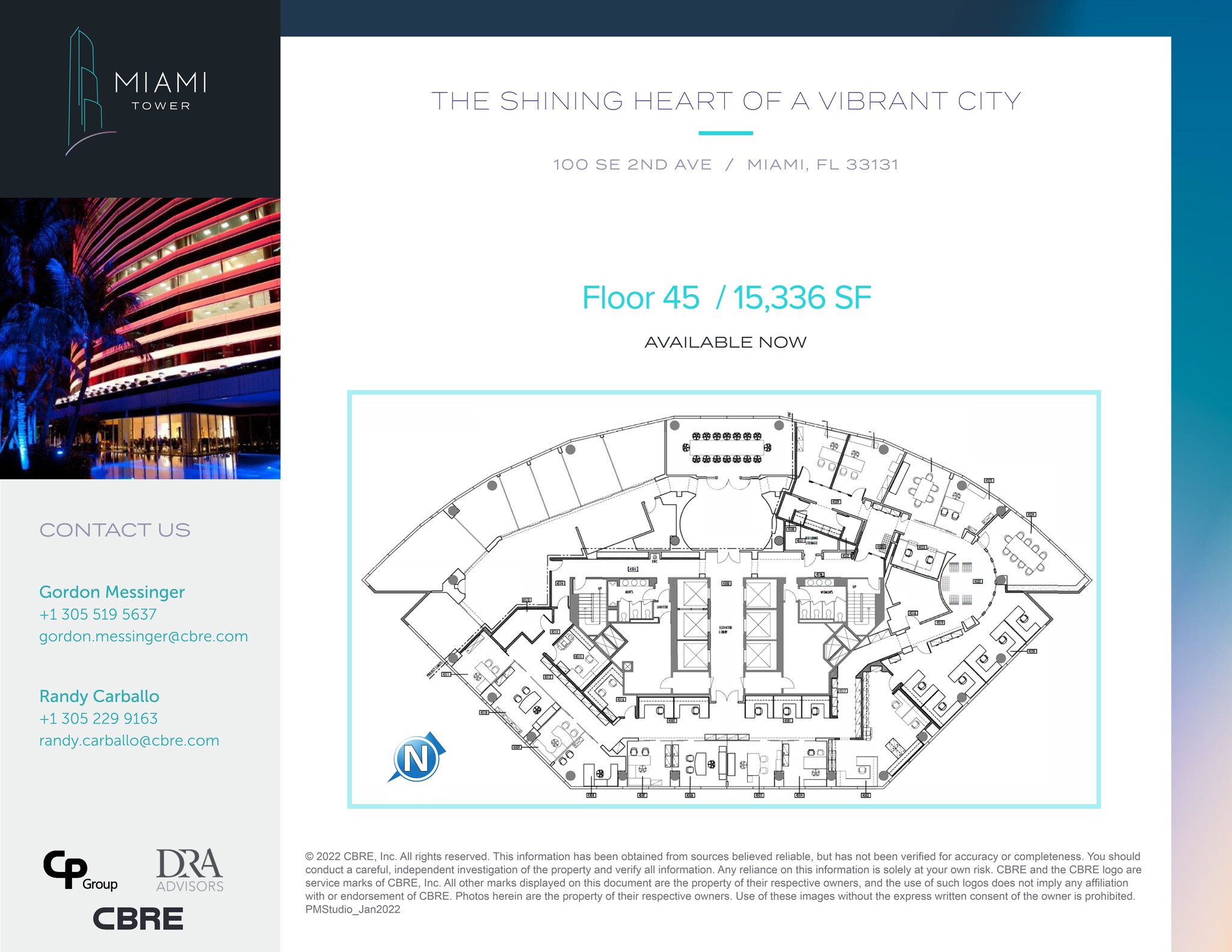 100 SE 2nd St, Miami, FL for lease Site Plan- Image 1 of 1