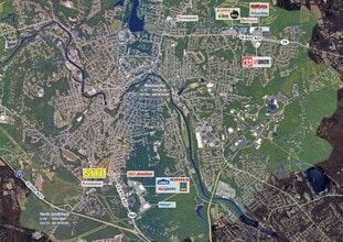 1400-1450 Park Ave, Woonsocket, RI - AERIAL map view - Image1