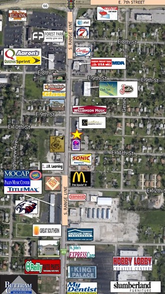 1015 S Range Line Rd, Joplin, MO for sale - Aerial - Image 1 of 1