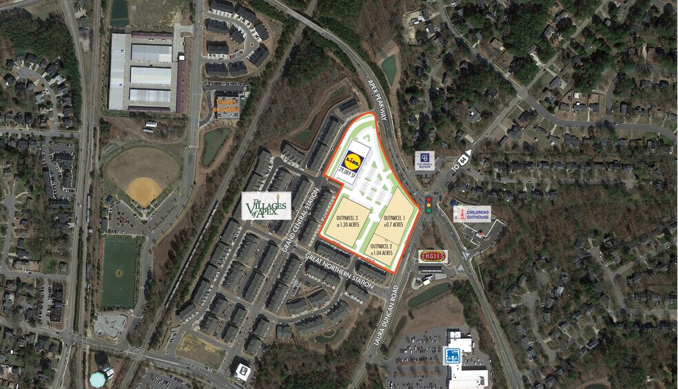 Villages of Apex Outparcels Apex, NC for Sale
