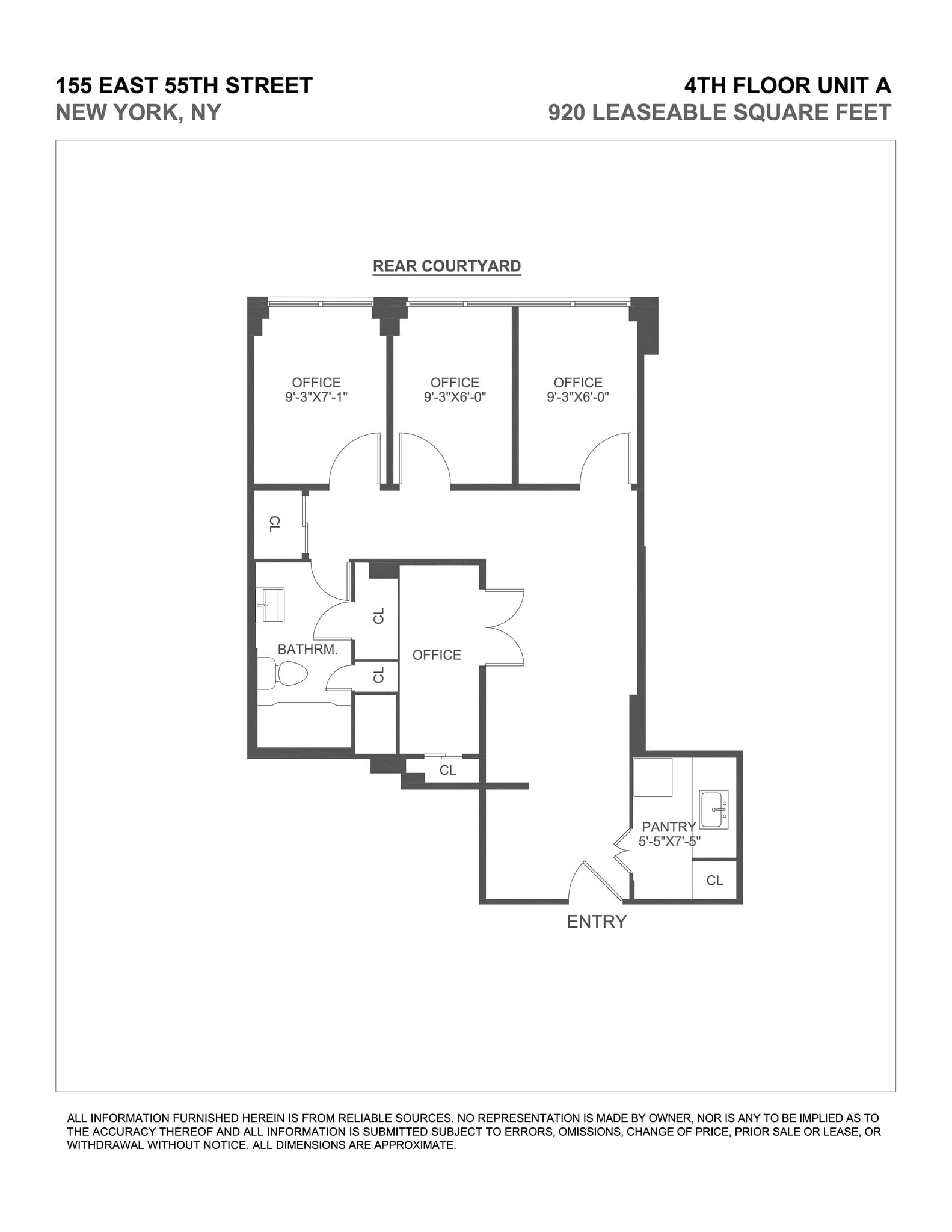155 E 55th St, New York, NY for lease Site Plan- Image 1 of 1