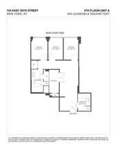 155 E 55th St, New York, NY for lease Site Plan- Image 1 of 1