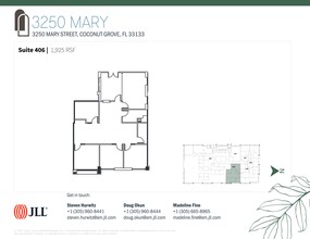 3250 Mary St, Coconut Grove, FL for lease Site Plan- Image 1 of 2