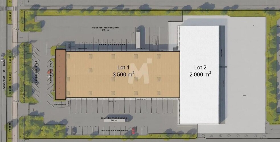 Flex in Chilly-Mazarin for lease - Floor Plan - Image 3 of 6