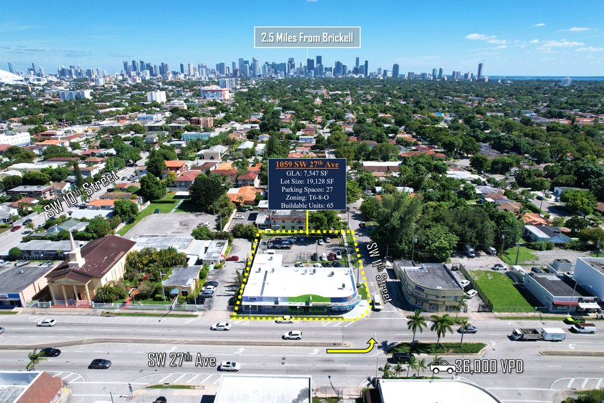 1059-1067 SW 27th Ave, Miami, FL for sale - Building Photo - Image 1 of 1