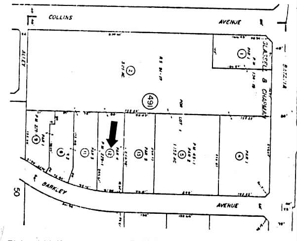 1025 W Barkley Ave, Orange, CA for lease - Plat Map - Image 2 of 3