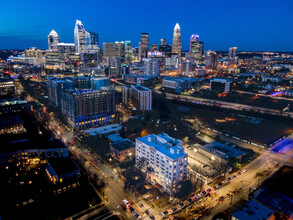 831 E Morehead St, Charlotte, NC - aerial  map view