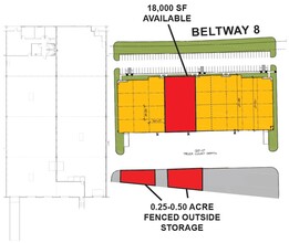 Beltway 8 @ JFK Blvd, Houston, TX for lease Floor Plan- Image 2 of 4