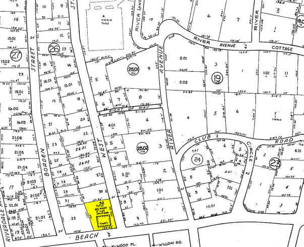 27 Beach Rd, Monmouth Beach, NJ for lease - Plat Map - Image 2 of 19