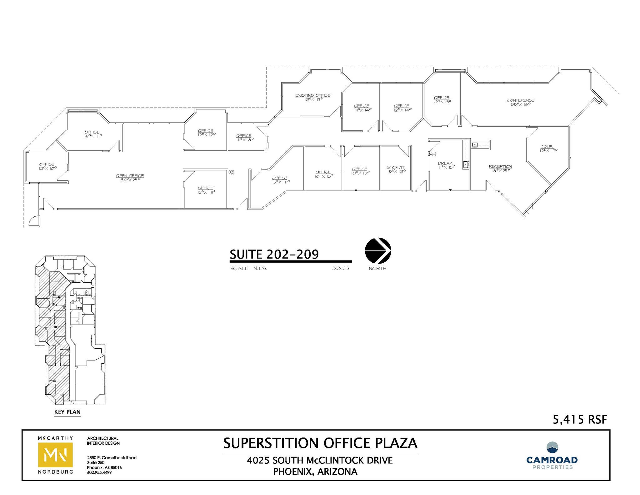 4015 S McClintock Dr, Tempe, AZ for lease Floor Plan- Image 1 of 1