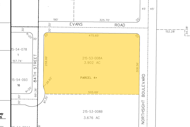 14300 N Northsight Blvd, Scottsdale, AZ for lease - Plat Map - Image 2 of 25