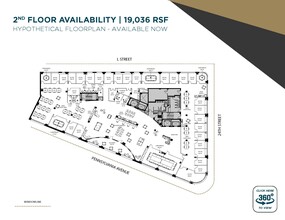 2401 Pennsylvania Ave NW, Washington, DC for lease Floor Plan- Image 2 of 8