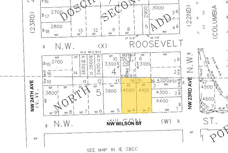 2329 NW Wilson St, Portland, OR for lease - Plat Map - Image 2 of 3