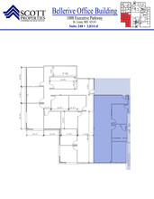 1000 Executive Parkway Dr, Creve Coeur, MO for lease Floor Plan- Image 1 of 1