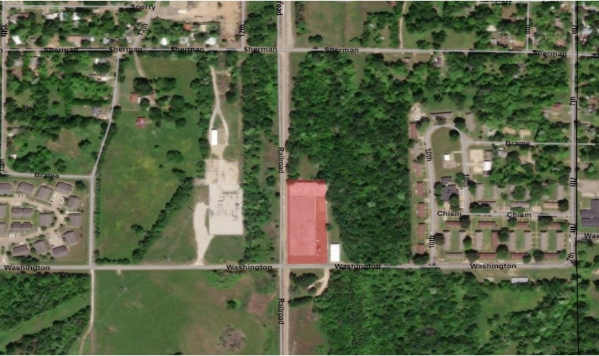 1110 W Washington St, Paris, TX for lease - Aerial - Image 3 of 7