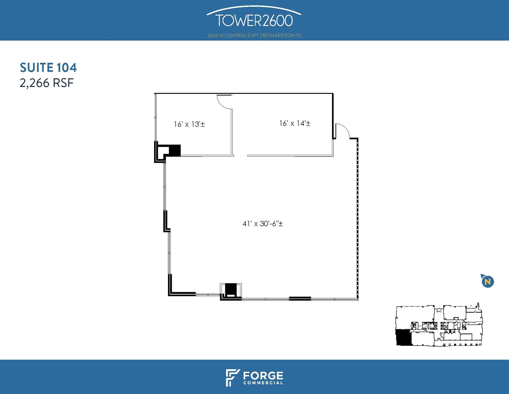 2600 N Central Expy, Richardson, TX for lease Floor Plan- Image 1 of 1