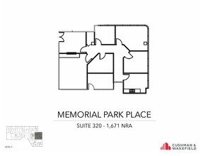 550 Westcott St, Houston, TX for lease Floor Plan- Image 2 of 2